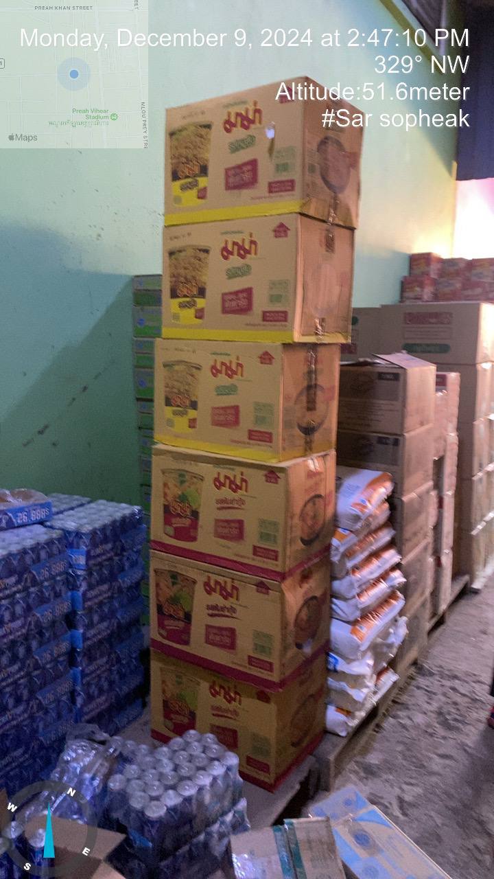 MAMA THAI PRESIDENT FOOD IN CAMBODIA WITH THE BEST DISTRIBUTOR IN CAMBODIA